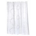 Livingquarters Ava Fabric Shower Curtain LI55917